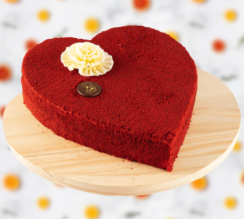 Red Velvet Cake Heart