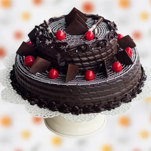 2 Tier Choco cake