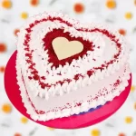 hearty red velvet cake