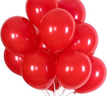 Party Red Balloons 50pc